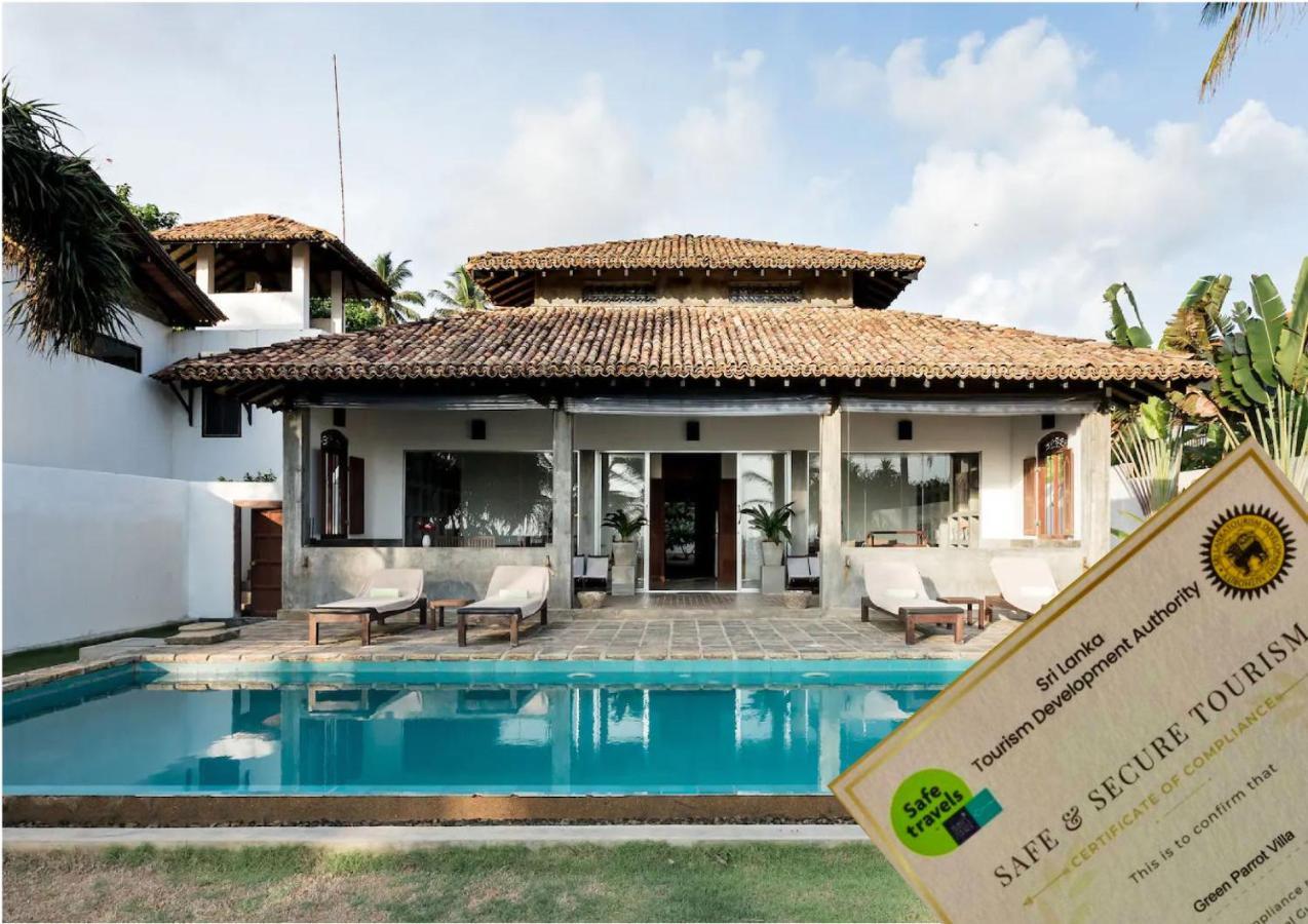 Greenparrot-Villa Ambalangoda  Bagian luar foto